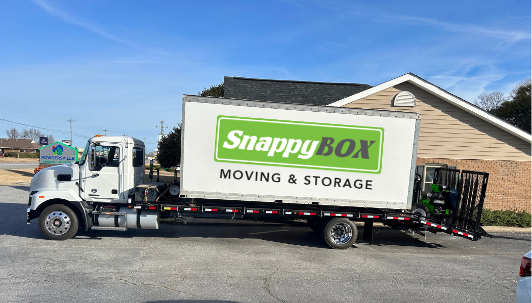 SnappyBox Truck with Container and Mule by House Image