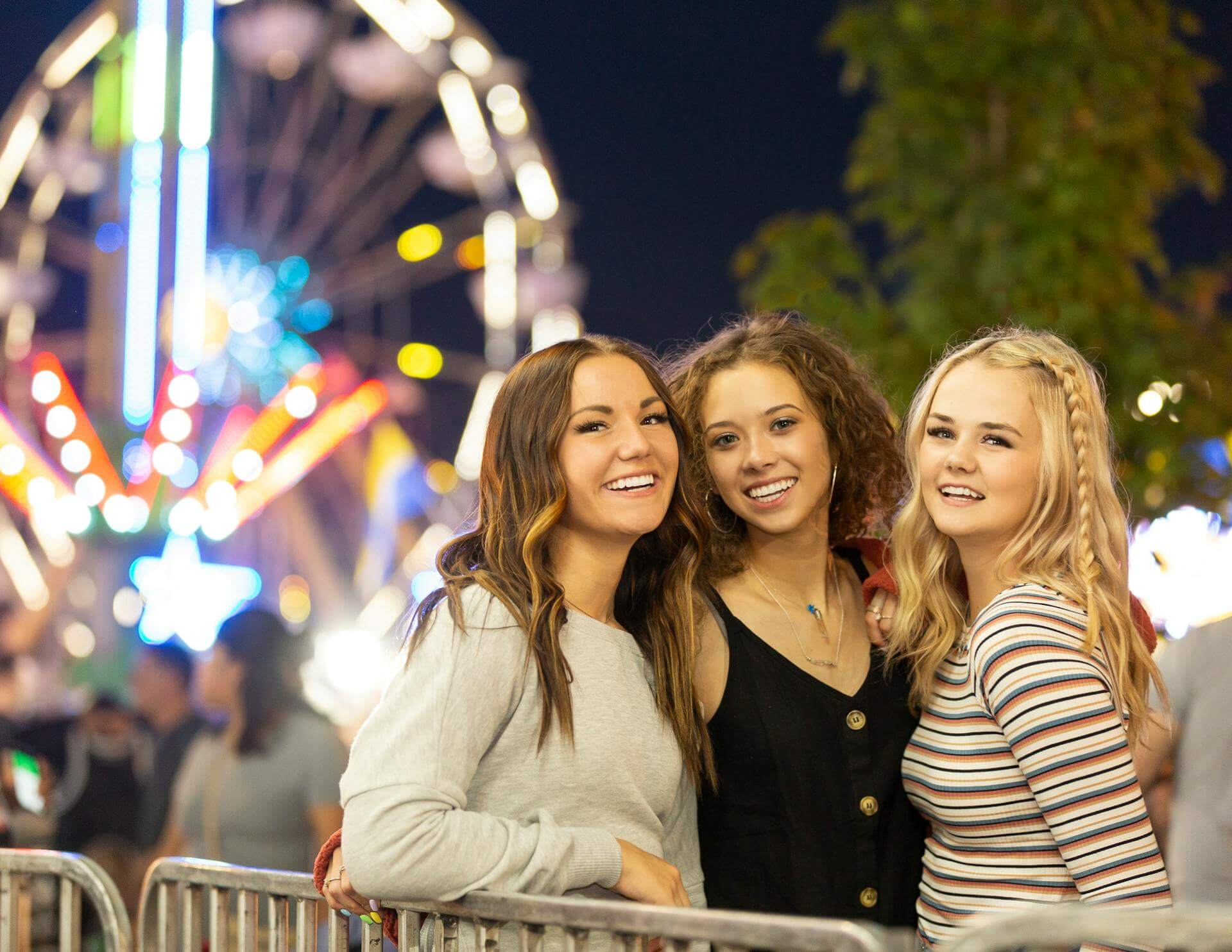 People at a State Fair Image